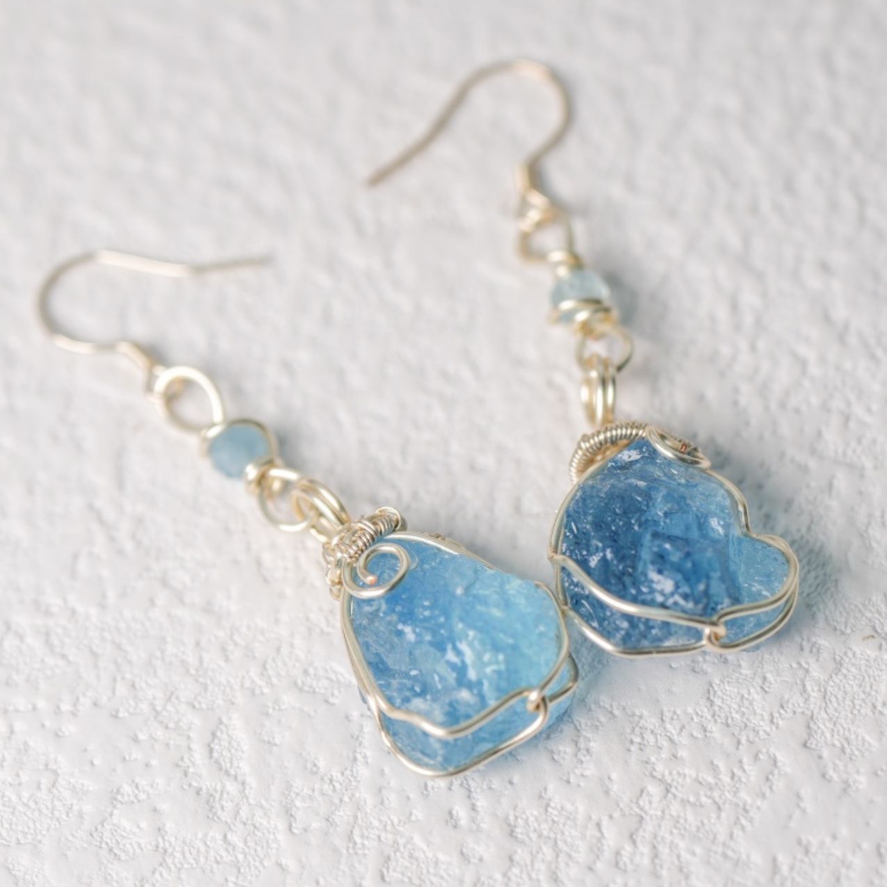 Aquamarine Earrings - Soft as the Ocean