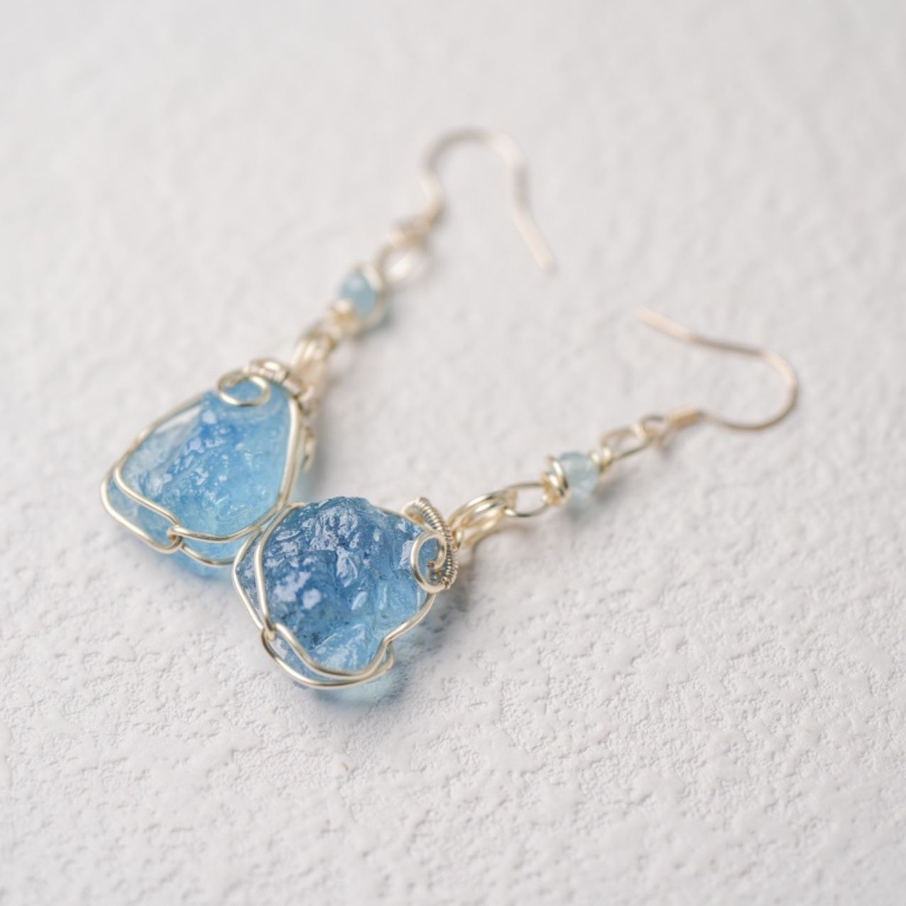 Aquamarine Earrings - Soft as the Ocean