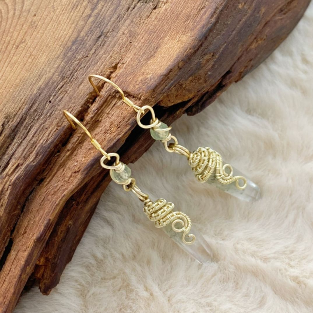 Nepalese Himalayan earrings