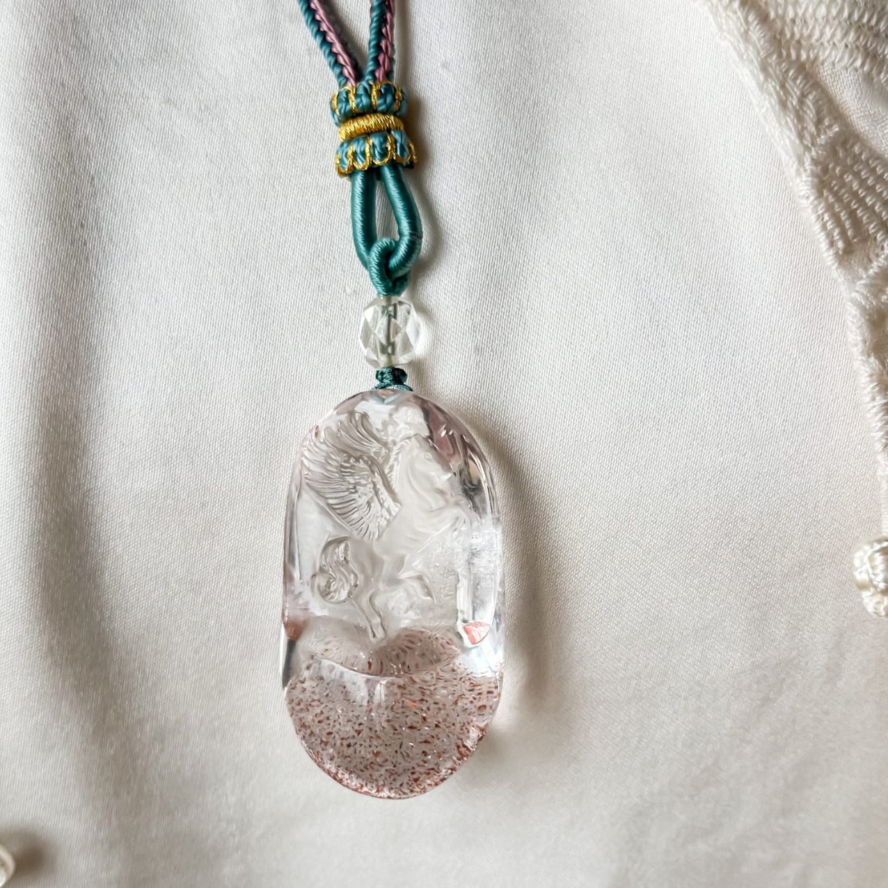 Strawberry Quartz - Stone of the Pegasus Light